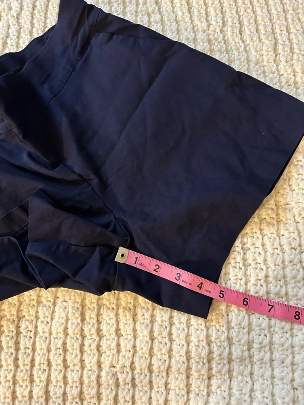 Women’s Stretch Pull-On Shorts - 2 pair Black and Navy